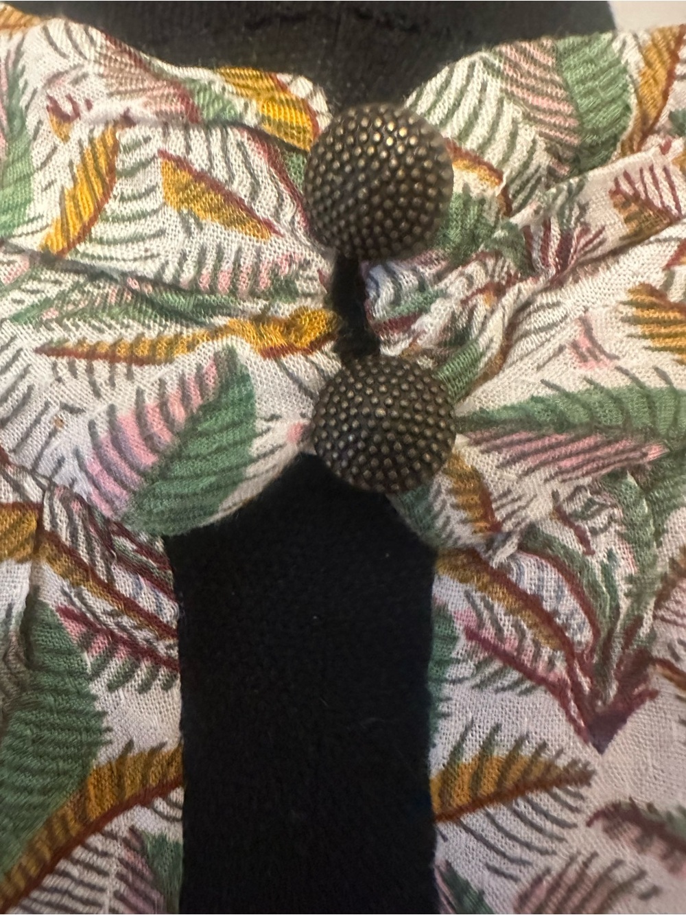 Anthropologie Botanical Halter Dress XS Tie Waist Lined A-Line Dress - Picture 12 of 12